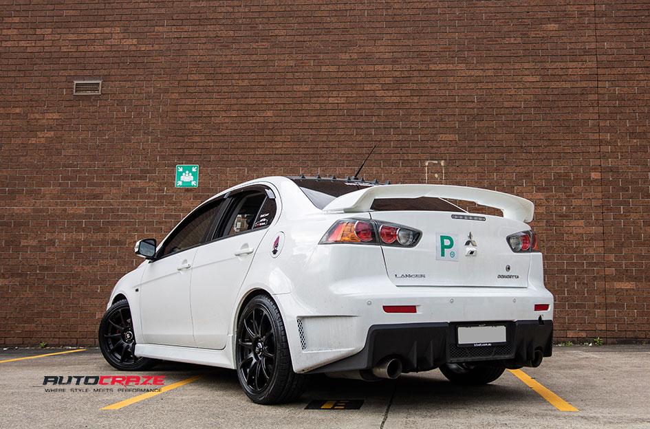 MITSUBISHI LANCER MR127 SATIN BLACK